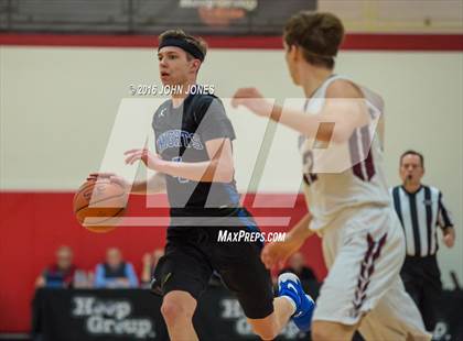 Thumbnail 2 in Gill St. Bernard's @ Don Bosco Prep (Hoop Group Tip Off Classic) photogallery.