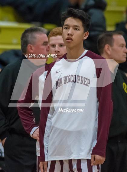 Thumbnail 3 in Gill St. Bernard's @ Don Bosco Prep (Hoop Group Tip Off Classic) photogallery.