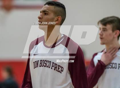Thumbnail 1 in Gill St. Bernard's @ Don Bosco Prep (Hoop Group Tip Off Classic) photogallery.