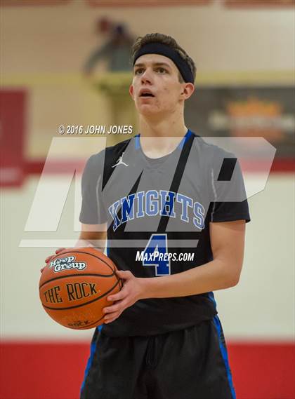 Thumbnail 1 in Gill St. Bernard's @ Don Bosco Prep (Hoop Group Tip Off Classic) photogallery.