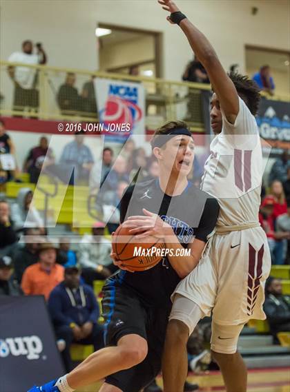 Thumbnail 1 in Gill St. Bernard's @ Don Bosco Prep (Hoop Group Tip Off Classic) photogallery.