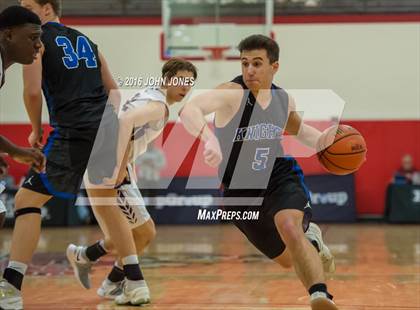Thumbnail 3 in Gill St. Bernard's @ Don Bosco Prep (Hoop Group Tip Off Classic) photogallery.