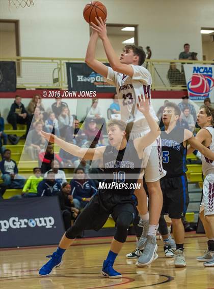 Thumbnail 3 in Gill St. Bernard's @ Don Bosco Prep (Hoop Group Tip Off Classic) photogallery.