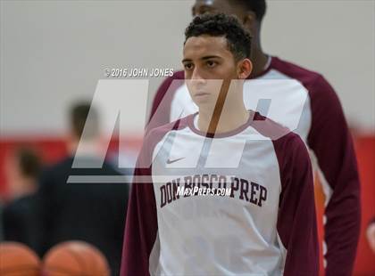 Thumbnail 2 in Gill St. Bernard's @ Don Bosco Prep (Hoop Group Tip Off Classic) photogallery.