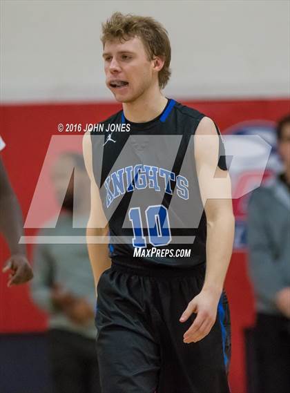 Thumbnail 2 in Gill St. Bernard's @ Don Bosco Prep (Hoop Group Tip Off Classic) photogallery.