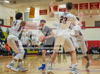 Thumbnail 2 in Gill St. Bernard's @ Don Bosco Prep (Hoop Group Tip Off Classic) photogallery.