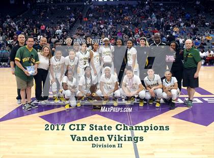 Thumbnail 1 in Vanden (CIF State D2 Award Photos) photogallery.