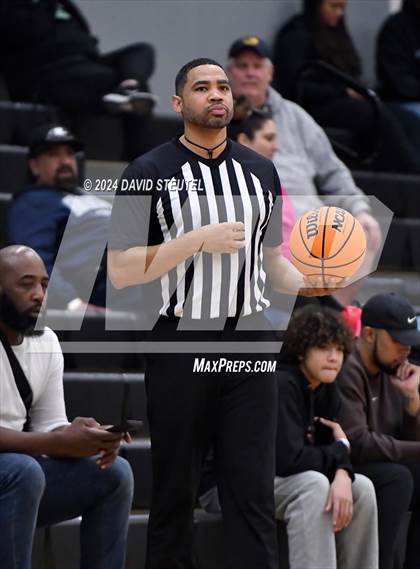 Thumbnail 1 in Cathedral Catholic vs. Perry (St. Mary's MLK Showcase) photogallery.