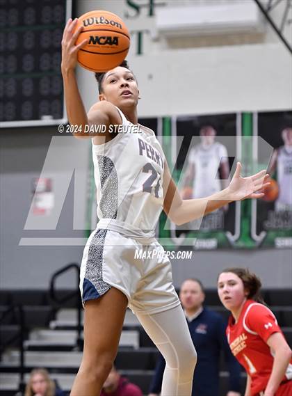 Thumbnail 3 in Cathedral Catholic vs. Perry (St. Mary's MLK Showcase) photogallery.