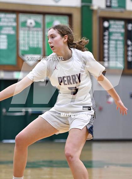 Thumbnail 2 in Cathedral Catholic vs. Perry (St. Mary's MLK Showcase) photogallery.