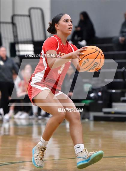 Thumbnail 3 in Cathedral Catholic vs. Perry (St. Mary's MLK Showcase) photogallery.