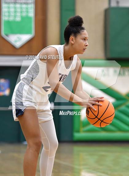 Thumbnail 3 in Cathedral Catholic vs. Perry (St. Mary's MLK Showcase) photogallery.