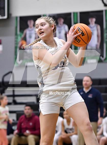 Thumbnail 2 in Cathedral Catholic vs. Perry (St. Mary's MLK Showcase) photogallery.