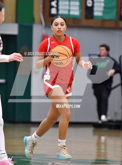 Thumbnail 1 in Cathedral Catholic vs. Perry (St. Mary's MLK Showcase) photogallery.