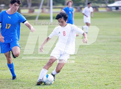 Thumbnail 2 in Island School vs Waialua (HHSAA D2 Quarterfinal Playoff) photogallery.