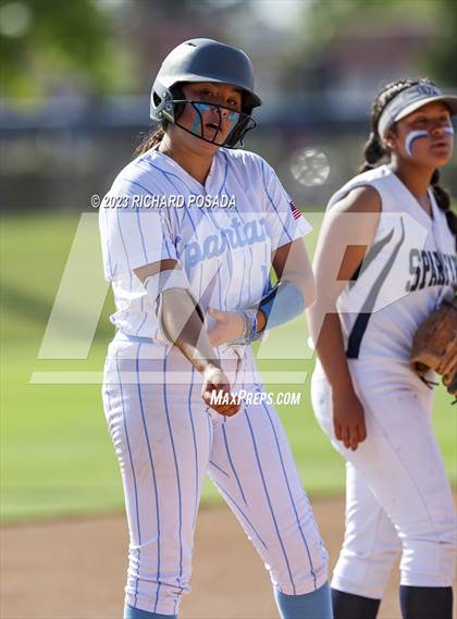 Thumbnail 2 in South @ Orcutt Academy (CIF CS Softball Championships-Division 6) photogallery.