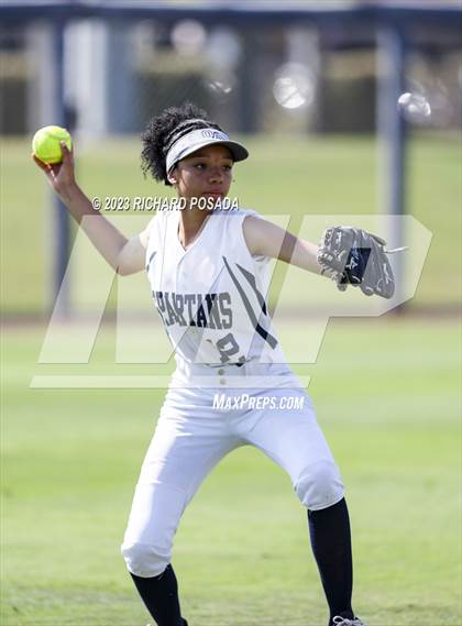 Thumbnail 1 in South @ Orcutt Academy (CIF CS Softball Championships-Division 6) photogallery.