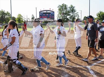 Thumbnail 1 in South @ Orcutt Academy (CIF CS Softball Championships-Division 6) photogallery.