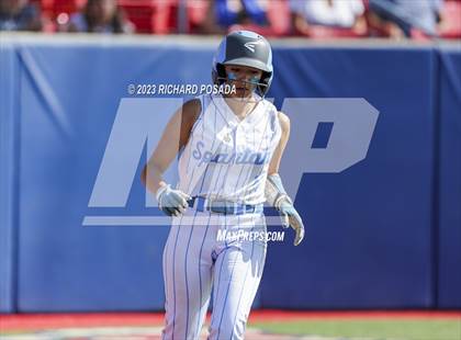 Thumbnail 3 in South @ Orcutt Academy (CIF CS Softball Championships-Division 6) photogallery.
