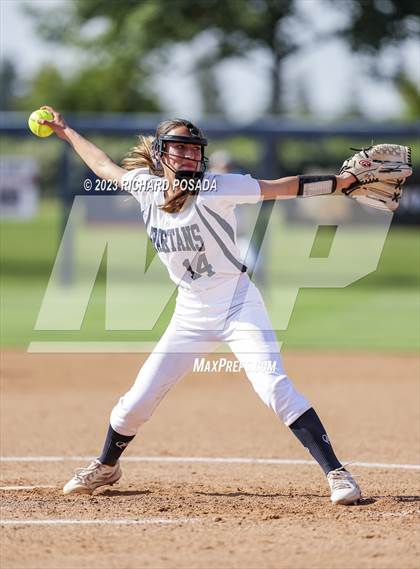 Thumbnail 1 in South @ Orcutt Academy (CIF CS Softball Championships-Division 6) photogallery.