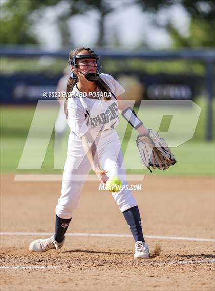 Thumbnail 3 in South @ Orcutt Academy (CIF CS Softball Championships-Division 6) photogallery.