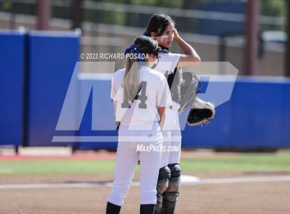 Thumbnail 2 in South @ Orcutt Academy (CIF CS Softball Championships-Division 6) photogallery.