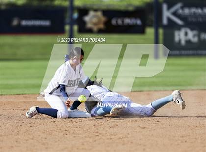 Thumbnail 2 in South @ Orcutt Academy (CIF CS Softball Championships-Division 6) photogallery.