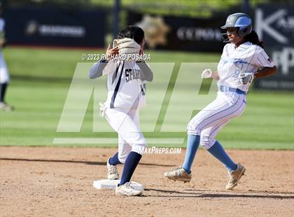 Thumbnail 3 in South @ Orcutt Academy (CIF CS Softball Championships-Division 6) photogallery.