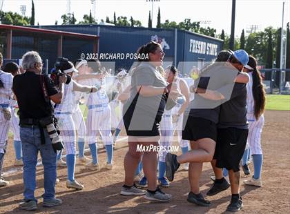 Thumbnail 2 in South @ Orcutt Academy (CIF CS Softball Championships-Division 6) photogallery.