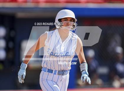 Thumbnail 2 in South @ Orcutt Academy (CIF CS Softball Championships-Division 6) photogallery.