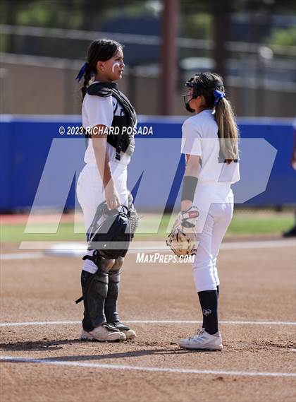 Thumbnail 1 in South @ Orcutt Academy (CIF CS Softball Championships-Division 6) photogallery.