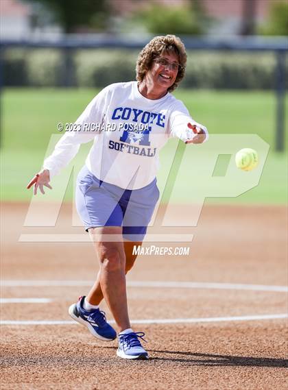 Thumbnail 2 in South @ Orcutt Academy (CIF CS Softball Championships-Division 6) photogallery.