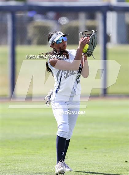 Thumbnail 2 in South @ Orcutt Academy (CIF CS Softball Championships-Division 6) photogallery.