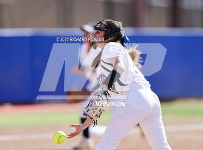 Thumbnail 3 in South @ Orcutt Academy (CIF CS Softball Championships-Division 6) photogallery.
