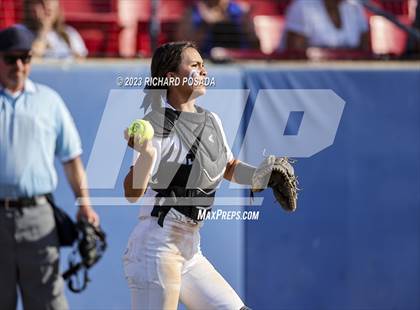 Thumbnail 2 in South @ Orcutt Academy (CIF CS Softball Championships-Division 6) photogallery.