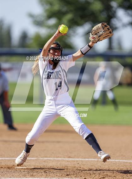 Thumbnail 1 in South @ Orcutt Academy (CIF CS Softball Championships-Division 6) photogallery.