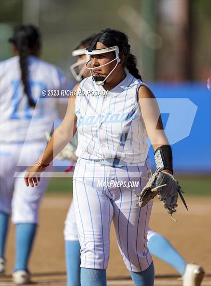 Thumbnail 1 in South @ Orcutt Academy (CIF CS Softball Championships-Division 6) photogallery.