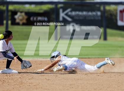 Thumbnail 3 in South @ Orcutt Academy (CIF CS Softball Championships-Division 6) photogallery.