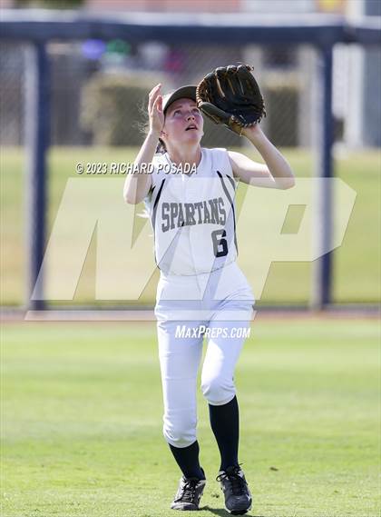 Thumbnail 3 in South @ Orcutt Academy (CIF CS Softball Championships-Division 6) photogallery.