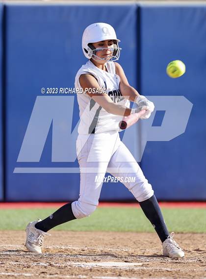 Thumbnail 2 in South @ Orcutt Academy (CIF CS Softball Championships-Division 6) photogallery.