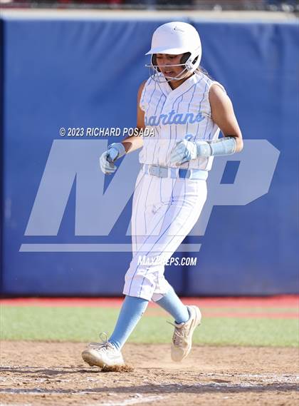 Thumbnail 2 in South @ Orcutt Academy (CIF CS Softball Championships-Division 6) photogallery.