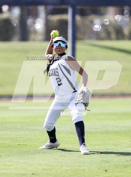 Thumbnail 1 in South @ Orcutt Academy (CIF CS Softball Championships-Division 6) photogallery.