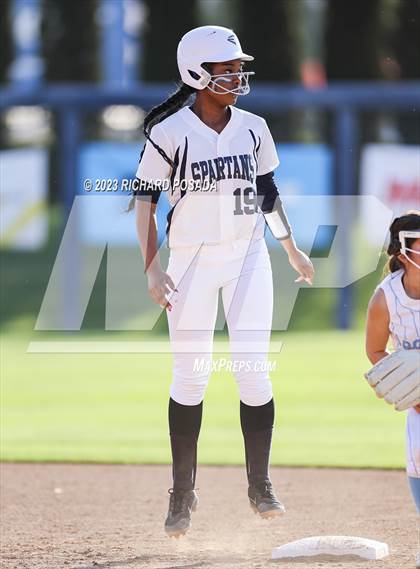 Thumbnail 1 in South @ Orcutt Academy (CIF CS Softball Championships-Division 6) photogallery.