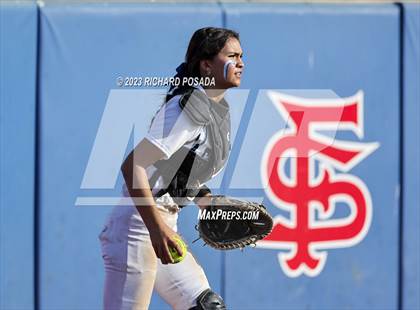 Thumbnail 1 in South @ Orcutt Academy (CIF CS Softball Championships-Division 6) photogallery.