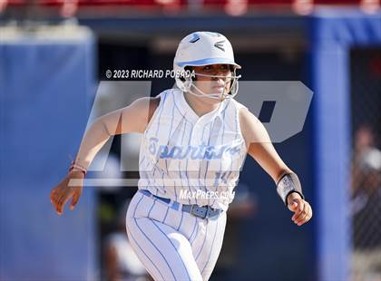 Thumbnail 3 in South @ Orcutt Academy (CIF CS Softball Championships-Division 6) photogallery.