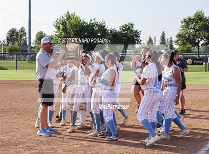 Thumbnail 1 in South @ Orcutt Academy (CIF CS Softball Championships-Division 6) photogallery.