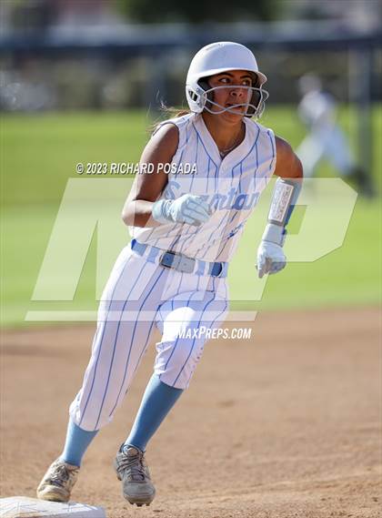 Thumbnail 1 in South @ Orcutt Academy (CIF CS Softball Championships-Division 6) photogallery.