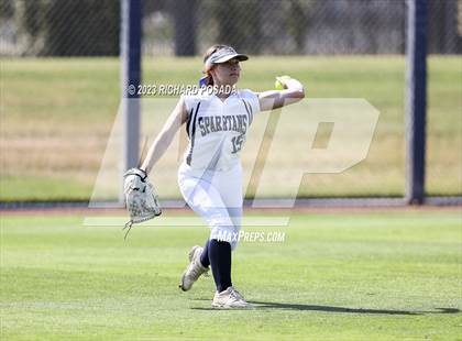 Thumbnail 2 in South @ Orcutt Academy (CIF CS Softball Championships-Division 6) photogallery.