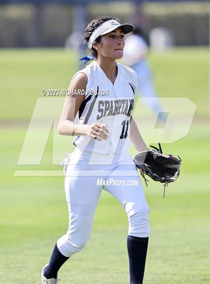 Thumbnail 2 in South @ Orcutt Academy (CIF CS Softball Championships-Division 6) photogallery.