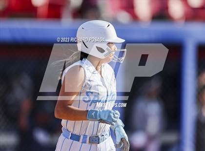 Thumbnail 2 in South @ Orcutt Academy (CIF CS Softball Championships-Division 6) photogallery.